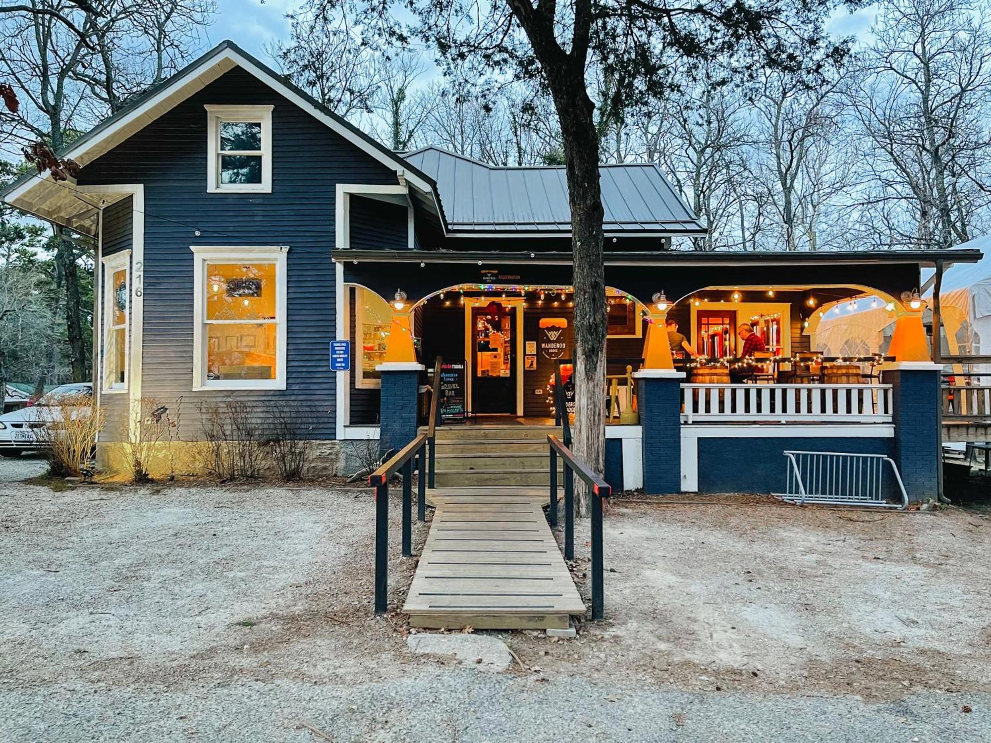 The Wanderoo Lodge Eureka Springs Esterno foto